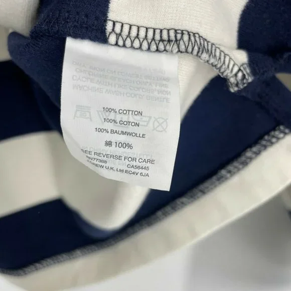 J. Crew Navy and White Striped Sweater - Picture 6 of 7